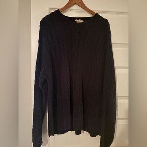 J.Crew Navy Fisherman Oar Sweater VINTAGE RARE